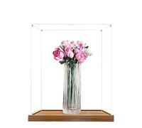 Acrylic Display Case for Lego 10374 Rose Bouquet Model, 3mm Dustproof Display Box, Display Case Compatible with Lego 10374 (Model Not Included) (Transparent 2MM)