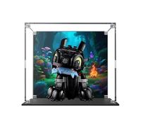 Acrylic Display case for Lego 10375 Toothless Dinosaur - dustproof with uv Protection,Custom Fit for Lego 10375 Model - Collector's Edition (Model not Included) (Background (3MM))