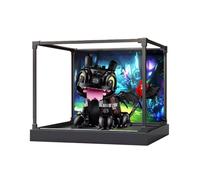Acrylic Display case for Lego 10375 Toothless Dinosaur - dustproof with uv Protection,Custom Fit for Lego 10375 Model - Collector's Edition (Model not Included) (Style 3)