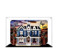 Acrylic Display Case for Lego 11370 Stranger Things Creel House Building Set, Clear Display Box, Dust-Proof Display Case Compatible with Lego 11370(Model Not Included) (Background 3MM B)