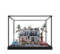 Acrylic Display Case for Lego 11370 Stranger Things Creel House Model, 3mm Dustproof Display Box, Display Case Compatible with Lego 11370(Model Not Included) (Transparent Alloy Frame A)