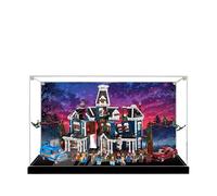 Acrylic Display Case for Lego 11370 Stranger Things Creel House Model, 3mm Dustproof Display Box, Display Case Compatible with Lego 11370(Model Not Included) (Background 3MM D)