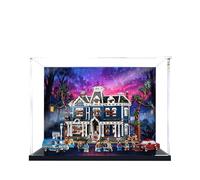 Acrylic Display Case for Lego 11370 Stranger Things Creel House Model, 3mm Dustproof Display Box, Display Case Compatible with Lego 11370(Model Not Included) (Background 3MM)