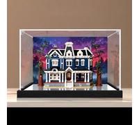 Acrylic Display Case for Lego 11370 Stranger Things: The Upside Down House, 3mm Dustproof Display Box, Display Case Compatible with Lego 11370 (Model Not Included) (E)
