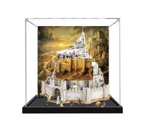 Acrylic Display Case for Lego 11377 White City Building Model, 3mm Dustproof Display Box, Display Case Compatible with Lego 11377 (Model Not Included) (Background B)