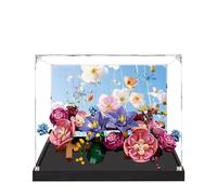 Acrylic Display Case for Lego 11503 Flower Wall Model, 3mm Dustproof Display Box, Display Case Compatible with Lego 11503(Model Not Included) (Background 3MM A)