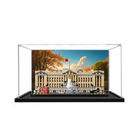 Acrylic Display Case for Lego 21029 Buckingham Palace Model, 3mm Dustproof Display Box, Display Case Compatible with Lego 21029 (Model Not Included) (Background Build)