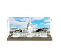 Acrylic Display Case for Lego 21030 United States Capitol Set, no model (Back Spray (Base B))