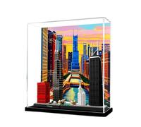 Acrylic Display Case for Lego 21033 Chicago Architecture Set (Box only) (Back Spray)