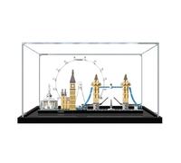 Acrylic Display Case for Lego 21034 London Skyline Building Set, Dustproof Transparent Box - Only Display Case, Display Box Compatible with Lego 21034 (3MM)