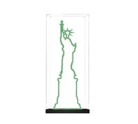 Acrylic Display Case for Lego 21042 Statue of Liberty Building Set, Dustproof Transparent Box - Only Display Case, Display Box Compatible with Lego 21042 (3MM)