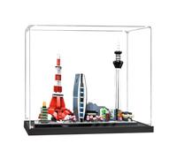 Acrylic Display Case for Lego 21051 Tokyo Skyline Set (Only Display Case) (3MM Base A)