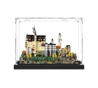 Acrylic Display Case for Lego 21063 Neuschwanstein Castle Architecture, Dust-Proof Storage and Organisation, Display Case for Lego Display Case, Size: 50X25X35 cm (Display Case) (2mm)