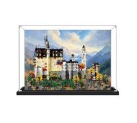 Acrylic Display Case for Lego 21063 Neuschwanstein Castle Set | Acrylic Display Case for Lego 21063 Neuschwanstein Castle Set, Dustproof Box Compatible with Lego 21063,no model
