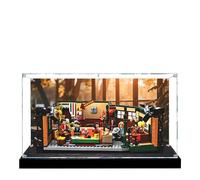 Acrylic Display Case for Lego 21319 Cafe Model, 3mm Dustproof Display Box, Display Case Compatible with Lego 21319(Model Not Included) (Background 3MM)