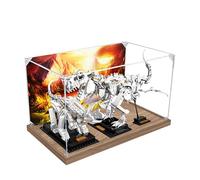Acrylic Display Case for Lego 21320 Dinosaur Fossil Model, 3mm Dustproof Display Box, Display Case Compatible with Lego 21320(Model Not Included) (Background 3MM A)
