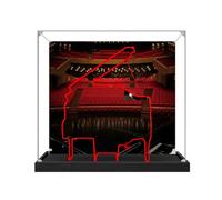 Acrylic Display Case for Lego 21323 Piano Building Set, Dustproof Transparent Box - Only Display Case, Display Box Compatible with Lego 21323 (Back Spray B)