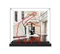 Acrylic Display Case for Lego 21323 Piano Building Set, Dustproof Transparent Box - Only Display Case, Display Box Compatible with Lego 21323 (Back Spray A)