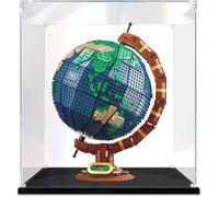 Acrylic Display Case for LEGO 21332 Ideas The Globe, Display Box for LEGO 21332 Building Set, Size: 35*35*45cm(Only Case, No Model) (2MM)