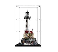 Acrylic Display Case for Lego 21335 Electric Lighthouse Building Set, Dustproof Transparent Box - Only Display Case, Display Box Compatible with Lego 21335 (2mm)