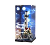 Acrylic Display Case for Lego 21335 Electric Lighthouse, Dustproof Box, Storage Box, Transparent Box, Display Box Compatible with Lego 21335(Only Case, No Model)