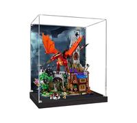 Acrylic Display Case for Lego 21348 Dragon and Dungeon, Dustproof Box, Storage Box, Transparent Box, Display Box Compatible with Lego 21348(Only Case, No Model)