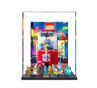 Acrylic Display Case for Lego 21358 Mini Minifigure Vending Machine Set (Back Spray)