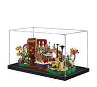 Acrylic Display Case for Lego 21360 Willy Wonka and The Chocolate Factory Model, 3mm Dustproof Display Box, Display Case Compatible with Lego 21306 (Model Not Included) (Transparent 2MM)