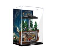 Acrylic Display Case for Lego 21369 Alien Files Set, Only Display Case (Back Spray A)