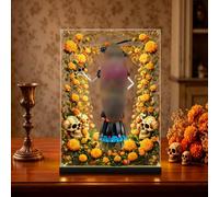 Acrylic Display Case for Lego 21372 Day of the Dead Skeleton Statue