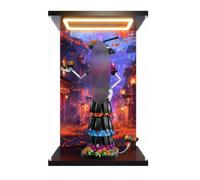 Acrylic Display Case for Lego 21372 Day of the Dead Skeleton Statue Set (With lights)