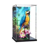 Acrylic Display Case for Lego 31136 Exotic Parrot Model, 3mm Dustproof Display Box, Display Case Compatible with Lego 31165 (Model Not Included)