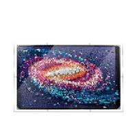 Acrylic Display Case for Lego 31212 Milky Way Pixel Art Building Set, Dustproof Transparent Box - Only Display Case, Display Box Compatible with Lego 31212