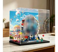Acrylic Display Case for Lego 31389 grande roue Model, 3mm Dustproof Display Box, Display Case Compatible with Lego 31389 (Model Not Included) (Background 2)