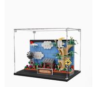 Acrylic Display Case for Lego 40651 Australian Postcard Model, 3mm Dustproof Display Box, Display Case Compatible with Lego 40651 (Transparent Build 2MM)
