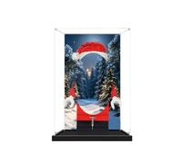 Acrylic Display Case for Lego 40820 Santa Claus minifigure set (Back Spray B)