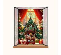Acrylic Display Case for Lego 41843 Family Christmas Tree, Dustproof Box, Storage Box, Transparent Box, Display Box Compatible with 41843 (Box Only)3