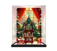 Acrylic Display Case for Lego 41843 Family Christmas Tree, Dustproof Box, Storage Box, Transparent Box, Display Box Compatible with 41843 (Box Only)5
