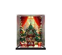 Acrylic Display Case for Lego 41843 Family Christmas Tree, Dustproof Box, Storage Box, Transparent Box, Display Box Compatible with 41843 (Box Only)1