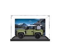 Acrylic Display case for Lego 42110 Off-Road Vehicle - dustproof with uv Protection,Custom Fit for Lego 42110 Model - Collector's Edition(Model not Included) (Background + 3mm)