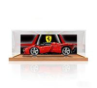 Acrylic Display Case for LEGO 42143 Technic Ferrari Daytona SP3 - Dustproof, Transparent Showcase - A Must-Have for Car Enthusiasts (Display Case Only) (D)