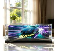 Acrylic Display Case for Lego 42208 As*ton Mar*tin Lambo*rghini Dustproof Storage Box Clear Display Box ,UV protection ,Gift for adult collector(Case Only) (background)