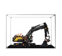 Acrylic Display Case for Lego 42215 Hybrid Excavator Building Set, Dustproof Transparent Box - Only Display Case, Display Box Compatible with Lego 42215 (2MM)