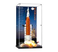 Acrylic Display Case for Lego 42221 Space Launch Rocket Building Set-Transparent Dustproof Box,Collection Box,Gift for Lego Lovers(Model Not Included)