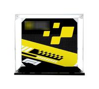 Acrylic Display Case for Lego 43014+43022 helmet Model, 3mm Dustproof Display Box, Display Case Compatible with Lego 43014 (Model Not Included) (43014+43022)