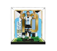 Acrylic Display Case for Lego 43015 Soccer Legends Classic Goal Moments Building Set, Dustproof Transparent Box - Only Display Case, Display Box Compatible with Lego 43015