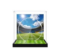 Acrylic Display Case for Lego 43020 43019 The World Cup Trophy and Soccer Ball Building Set, Dustproof Transparent Box - Only Display Case, Display Box Compatible with Lego 43019 43020 (43019)