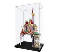 Acrylic Display Case for Lego 43263 Beauty and the Beast Castle Building Set, Dustproof Transparent Box - Only Display Case, Display Box Compatible with Lego 43263 (3MM)