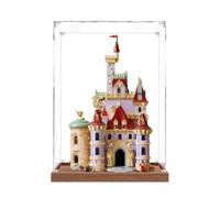 Acrylic Display Case for Lego 43263 Beauty and The Beast Castle Model (without Brick Model) (Option A-3mm)