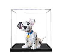 Acrylic Display Case for Lego 43269 101 Loyal Dog Building Set, Clear Display Case, Dust-Proof Display Case Compatible with Lego 43269 (Only Display Case) (Transparent 3MM)